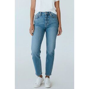 Hollister Womens Jean Leggings Size 5R W27 L29 Light Wash Denim Stretchy & Comfo